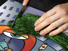 Tempered GLASS Kitchen Board D16 Blurby World: Stop