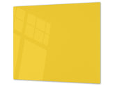 Tempered GLASS Kitchen Board D18 Series of colors: Dark Yellow