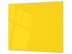 Tempered GLASS Kitchen Board D18 Series of colors: Yellow