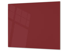 Tempered GLASS Kitchen Board D18 Series of colors: Purple-Red