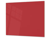 Tempered GLASS Kitchen Board D18 Series of colors: Dark Red