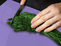 Tempered GLASS Kitchen Board D18 Series of colors: Lavender