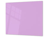 Tempered GLASS Kitchen Board D18 Series of colors: Lilac
