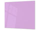 Tempered GLASS Kitchen Board D18 Series of colors: Lilac