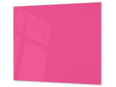 Tempered GLASS Kitchen Board D18 Series of colors: Pink