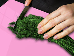 Tabla de cortar de cristal templado D18 Serie de Colores: Rosa Claro