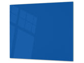 Tempered GLASS Kitchen Board D18 Series of colors: Dark Blue