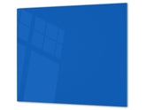 Tempered GLASS Kitchen Board D18 Series of colors: Dark Azure