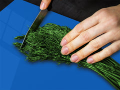 Tempered GLASS Kitchen Board D18 Series of colors: Dark Azure