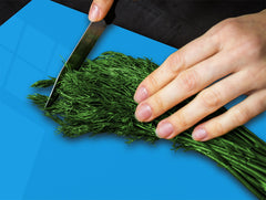 Tempered GLASS Kitchen Board D18 Series of colors: Light Blue