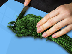 Tempered GLASS Kitchen Board D18 Series of colors: Pastel Blue