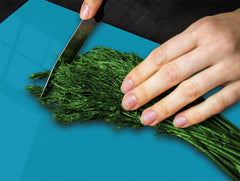 Tempered GLASS Kitchen Board D18 Series of colors: Dark Turquoise