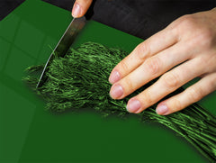 Tempered GLASS Kitchen Board D18 Series of colors: Dark Green