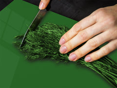 Tempered GLASS Kitchen Board D18 Series of colors: Forest Green