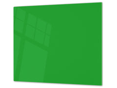 Tempered GLASS Kitchen Board D18 Series of colors: Bright Green