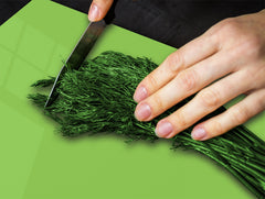 Tempered GLASS Kitchen Board D18 Series of colors: Pastel Green