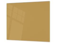 Tempered GLASS Kitchen Board D18 Series of colors: Light Brown