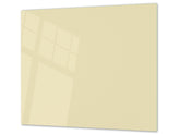Tempered GLASS Kitchen Board D18 Series of colors: Beige