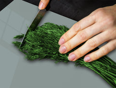 Tempered GLASS Kitchen Board D18 Series of colors: Gray