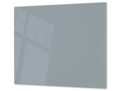 Tempered GLASS Kitchen Board D18 Series of colors: Ash Gray