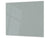 Tempered GLASS Kitchen Board D18 Series of colors: Medium Gray