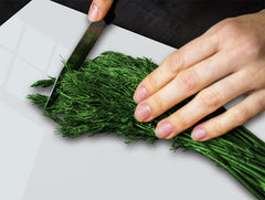 Tabla de cortar de cristal templado D18 Serie de Colores: Gris claro