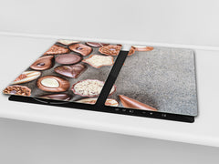 TEMPERED GLASS CHOPPING BOARD 60D13: Chocolates 1
