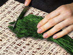 Glass Cutting Board 60D15: Hieroglyphs 6