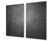 Tempered GLASS Kitchen Board – Impact & Scratch Resistant D10B Textures Series B: Dark Concrete