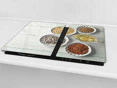 Induction Cooktop Cover Kitchen Board 60D03B: Grains 1