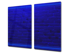 KITCHEN BOARD & Induction Cooktop Cover – Glass Pastry Board D25 Textures and tiles 1 Series: Neon light