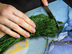 Chopping Board - Worktop saver and Pastry Board - Glass Cutting Board D23 Colourful abstractions: Colorful abstraction 1