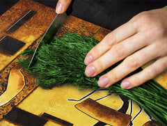 Glass Cutting Board 60D15: Egyptian figures