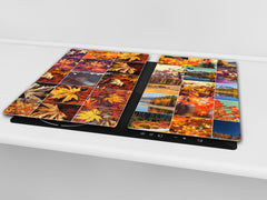 Worktop saver and Pastry Board 60D08: Autumn leaves