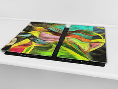 Induktionskochfeldabdeckung 60D14: Bunte Punkte 2