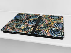 Induktionskochfeldabdeckung 60D06A: Kaktusblüten