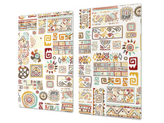 Glass stove top 60D21: Pattern 1