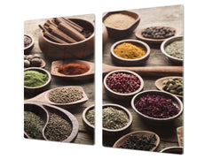 Induction Cooktop Cover Kitchen Board 60D03B: Mosaic with spices 7