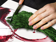 Chopping Board - Induction Cooktop Cover D04 Drinks Series: Wine 15