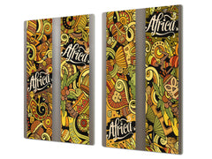 Glass Cutting Board 60D15: Africa 2