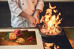 GIGANTE ASSE DA CUCINA e Copri-piano cottura a induzione; Serie di vini DD04: Ciliegie 7