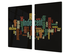 Induktionskochfeldabdeckung 60D17: Aufschrift 1