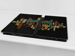 Induktionskochfeldabdeckung 60D17: Aufschrift 1