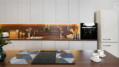 TEMPERED GLASS CHOPPING BOARD – Glass Cutting Board and Worktop Saver D26 Textures and tiles 2 Series: Colourful tiles