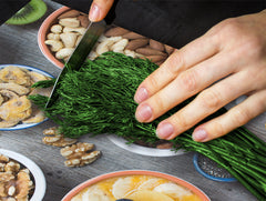 Tempered GLASS Cutting Board 60D16: Healthy porridge