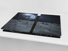 Panneau de cuisine en verre trempé D09 Autre: Cosmos 6