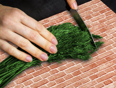 KITCHEN BOARD & Induction Cooktop Cover – Glass Pastry Board D25 Textures and tiles 1 Series: Vintage red brick texture