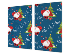 Cubre vitro resistente a golpes y arañazos ; Serie Navidad D20 Ho Ho Ho