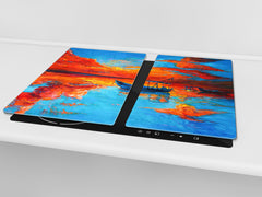 GIGANTE ASSE DA CUCINA e Copri-piano cottura a induzione; Serie di vini DD04: Ciliegie 7