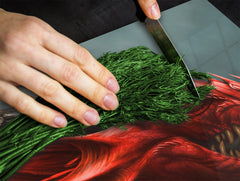 Tabla de cortar - Cubierta de la placa de inducción D04 Serie Bebidas: Cerezas 7